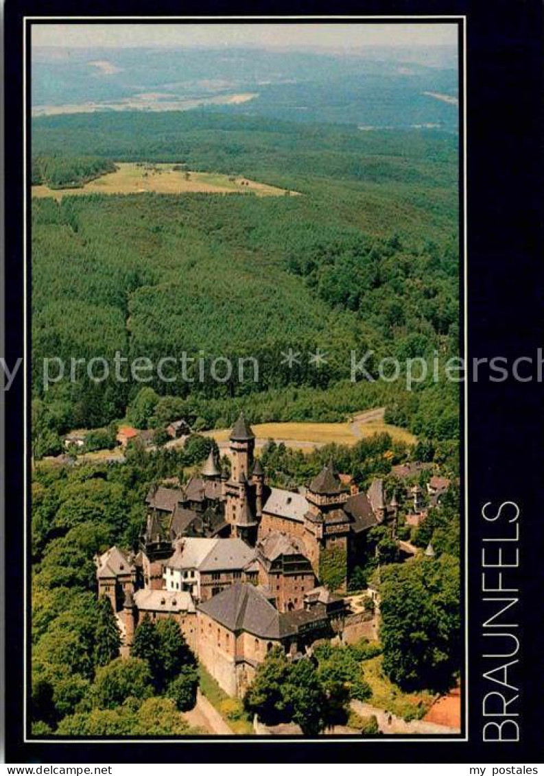 72769919 Braunfels Fliegeraufnahme Schloss Braunfels - Andere & Zonder Classificatie
