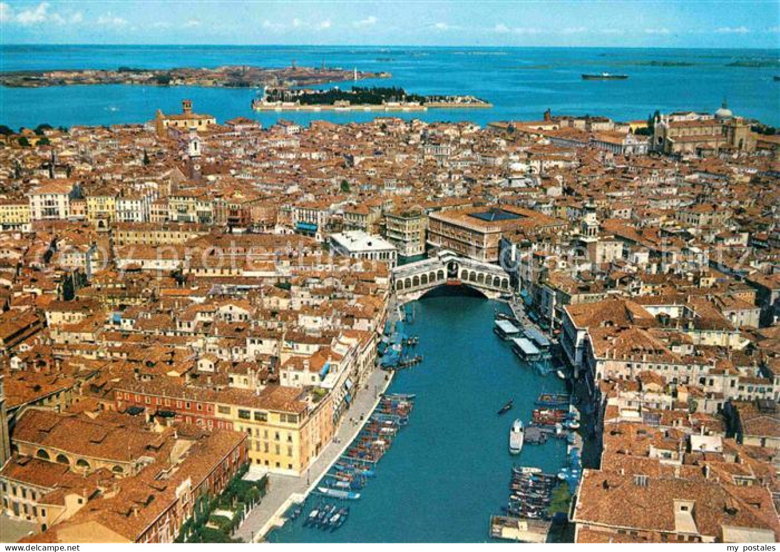 72769875 Venezia Venedig Fliegeraufnahme Canal Grande Venezia - Autres & Non Classés