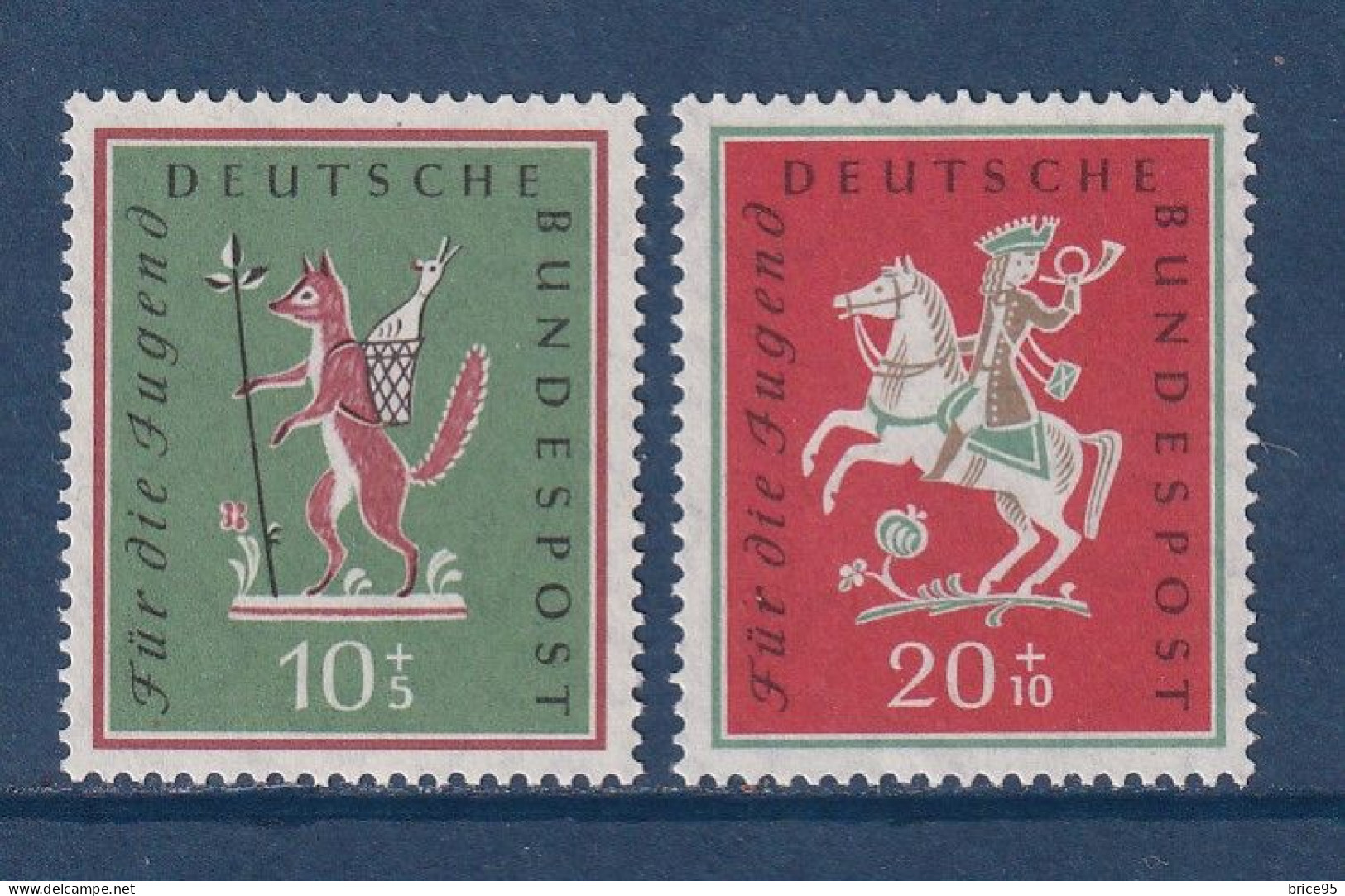 Allemagne Fédérale - YT N° 157 Et 158 ** - Neuf Sans Charnière - 1958 - Nuovi