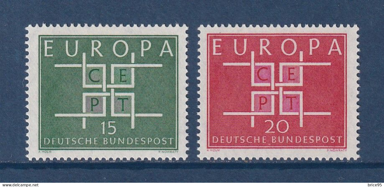 Allemagne Fédérale - YT N° 278 Et 279 ** - Neuf Sans Charnière - 1963 - Unused Stamps
