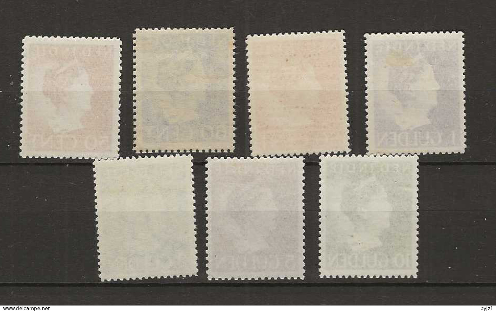 1941 MH Nederlands Indië NVPH 282-88 - Niederländisch-Indien