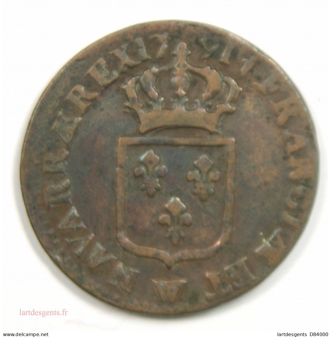 Louis XVI – SOL 1791 W LILLE 1er Sem. - 1774-1791 Louis XVI