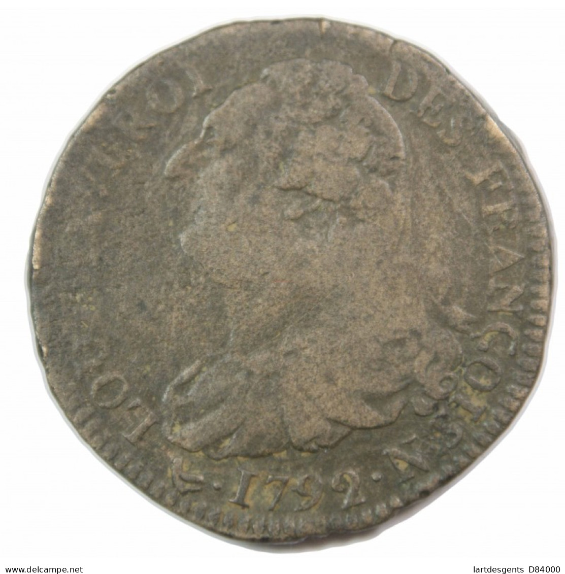 Louis XVI - 2 Sols 1792 N Montpellier TB - 1774-1791 Louis XVI