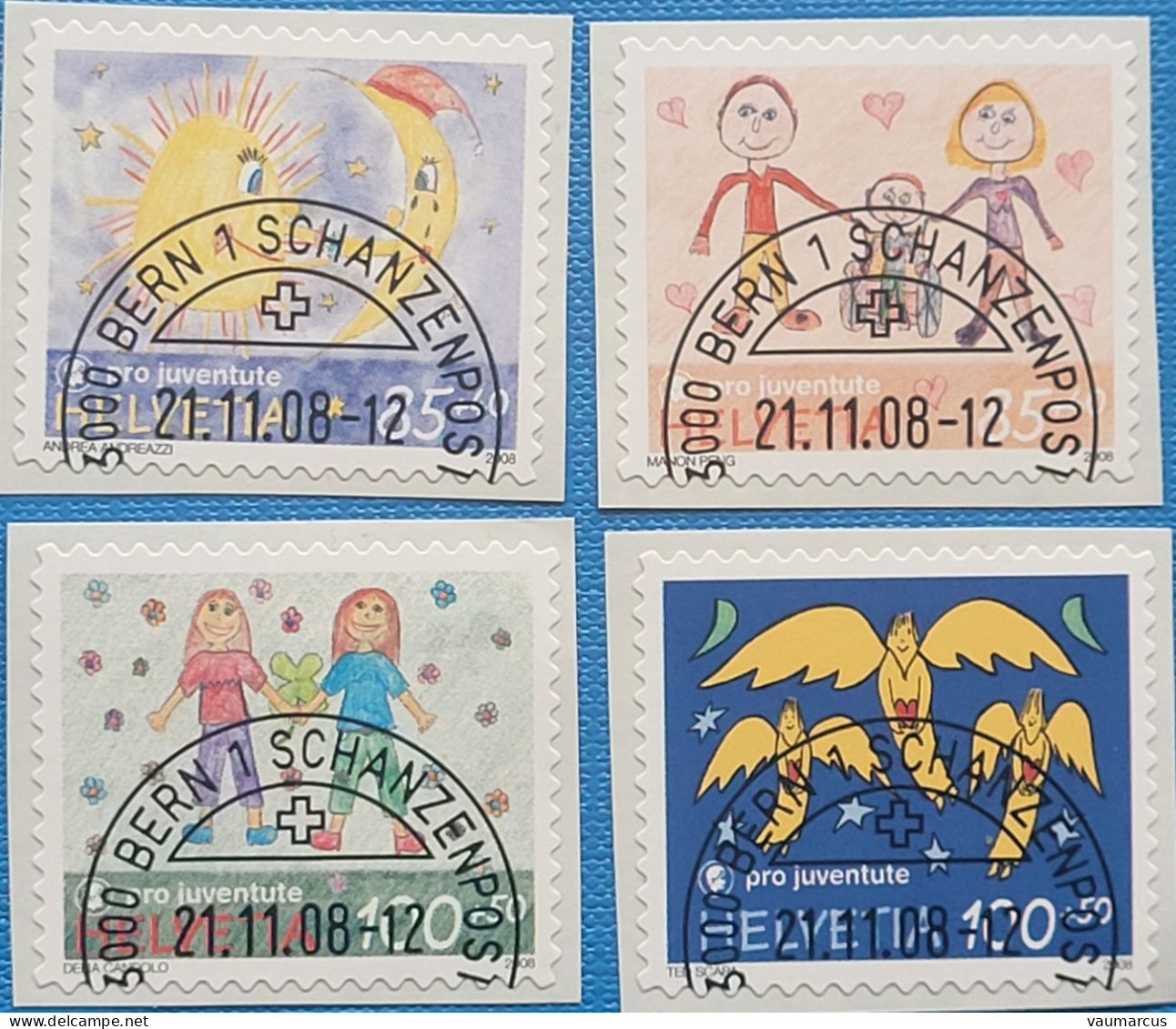 2008 PRO JUVENTUTE Obl. - Used Stamps