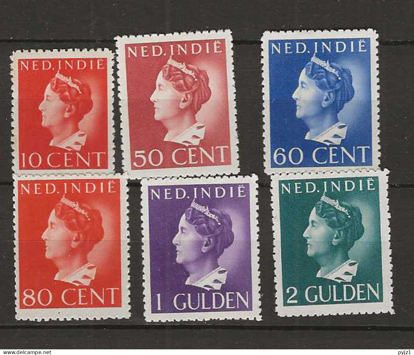 1941 MH Nederlands Indië NVPH 274-286-C Pintanding - Nederlands-Indië