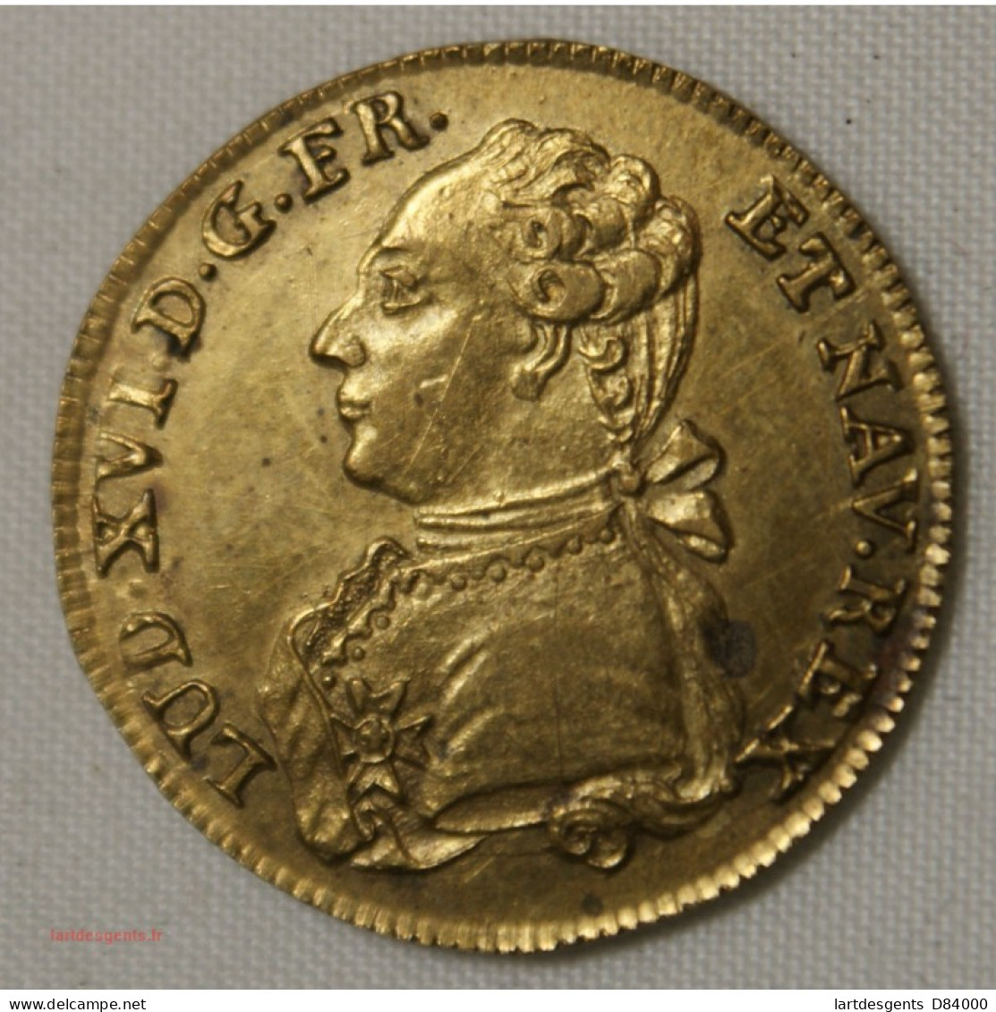 Jeton - Louis XVI Omnibus Non Sibi LAITON Sup+ Variété - 1774-1791 Lodewijjk XVI