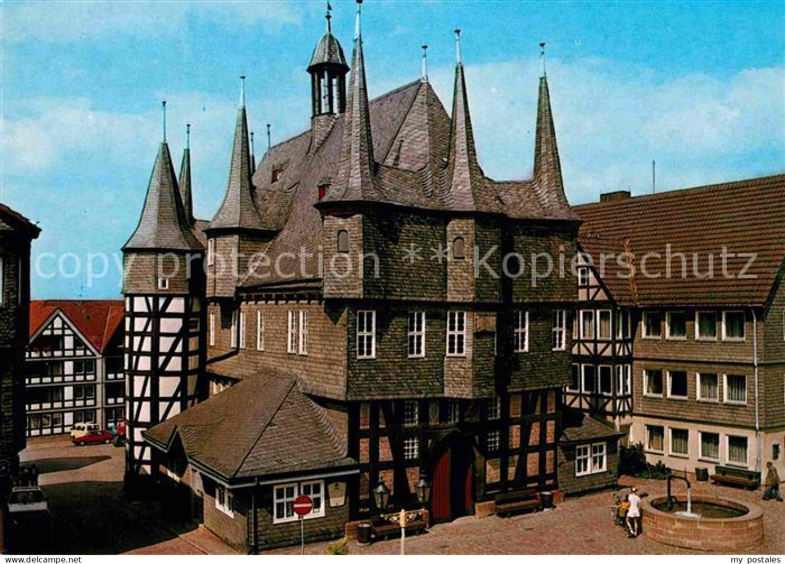 72769220 Frankenberg Eder Rathaus Historisches Gebaeude Frankenberg (Eder) - Frankenberg (Eder)