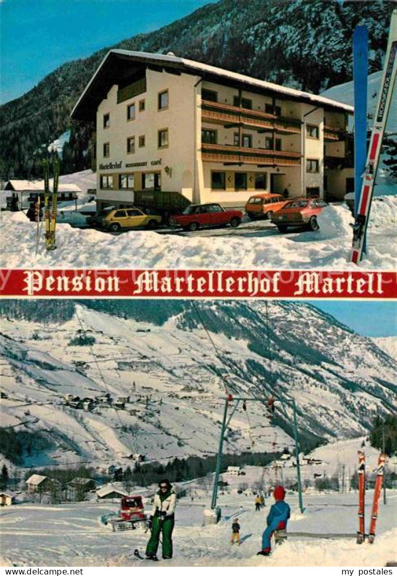 72769211 Martell Gasthof Martellerhof Pension Wintersportplatz Martelltal Vinsch - Autres & Non Classés