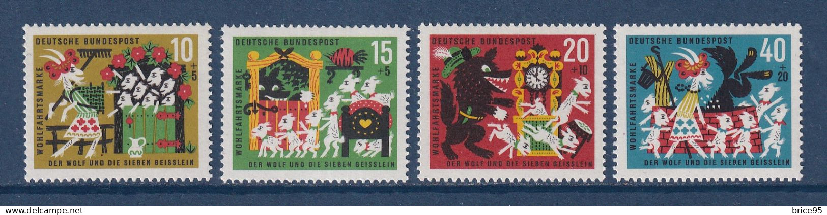 Allemagne Fédérale - YT N° 280 à 283 ** - Neuf Sans Charnière - 1963 - Unused Stamps