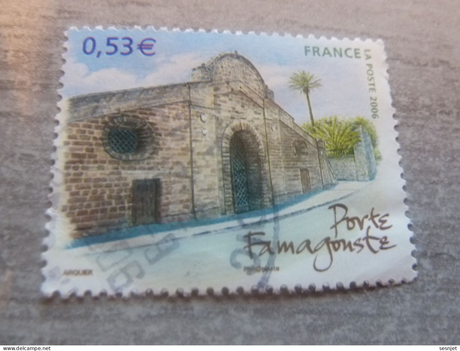 Capitales Européennes - Porte Famagouste - Nicosie (Chypre) - 0.53 € - Yt 3930 - Multicolore - Oblitéré - Année 2006 - - Used Stamps