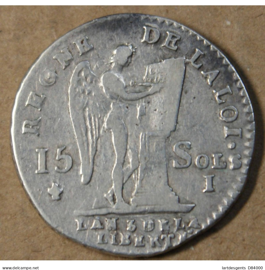 CONVENTION - Louis XVI 15 SOLS 1791 I LIMOGES TTB, Lartdesgents.fr - 1774-1791 Ludwig XVI.