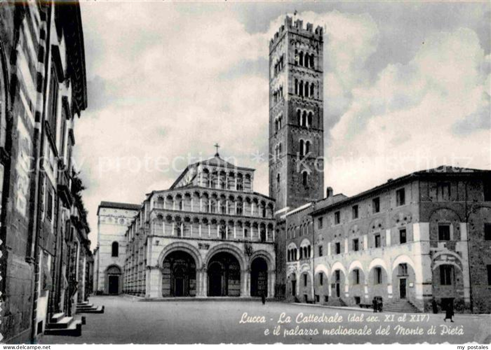 72769107 Lucca Cattedrale E Il Palazzo Medioevale Del Monte Di Pieta Lucca - Autres & Non Classés