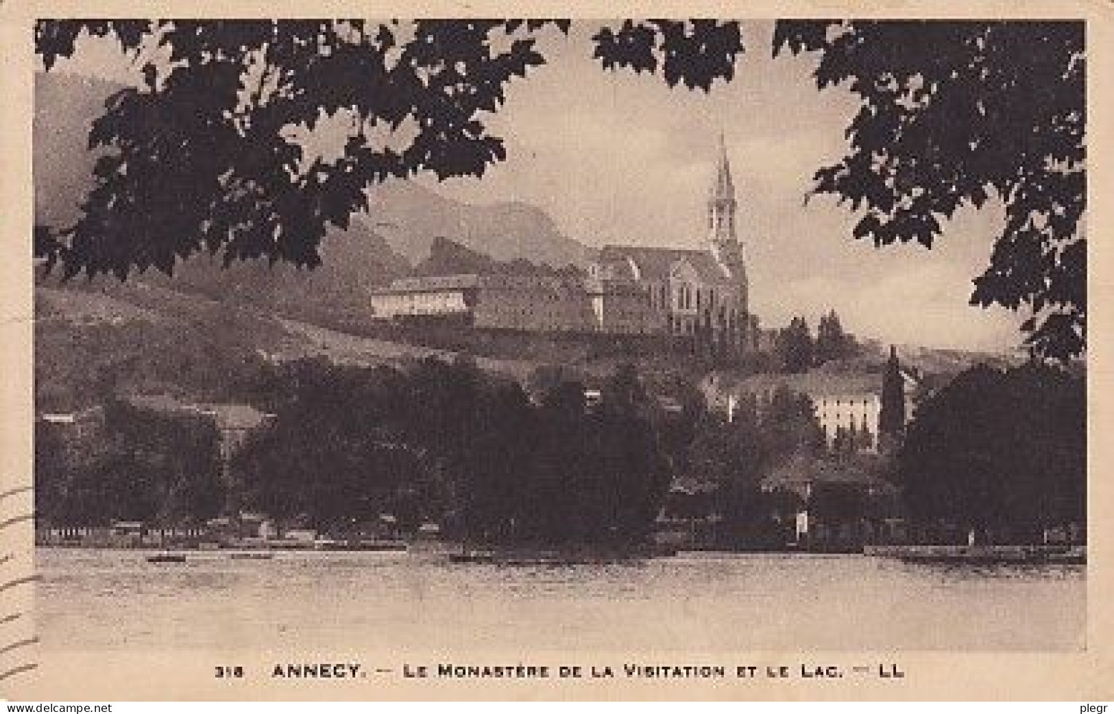 74010 01 67#0+15 - ANNECY - LE MONASTERE DE LA VISITATION ET LE LAC - Annecy