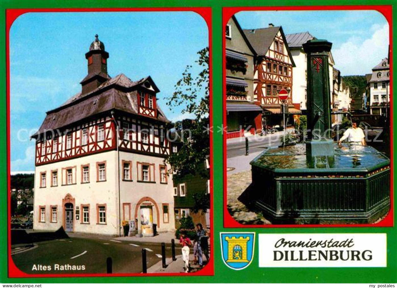 72769053 Dillenburg Altes Rathaus Brunnen Oranierstadt Dillenburg - Dillenburg