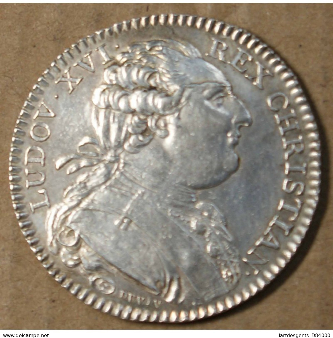 Jeton Louis XVI 1786 ETATS DE BRETAGNE, LARTDESGENTS.FR - 1774-1791 Louis XVI