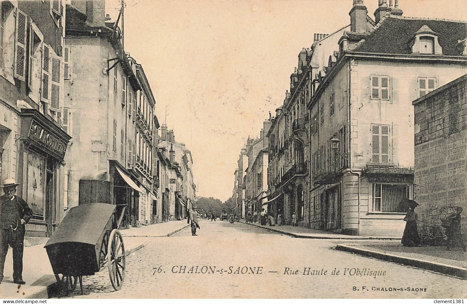 Chalon Sur Saone Rue Haute De L'obelisque - Chalon Sur Saone