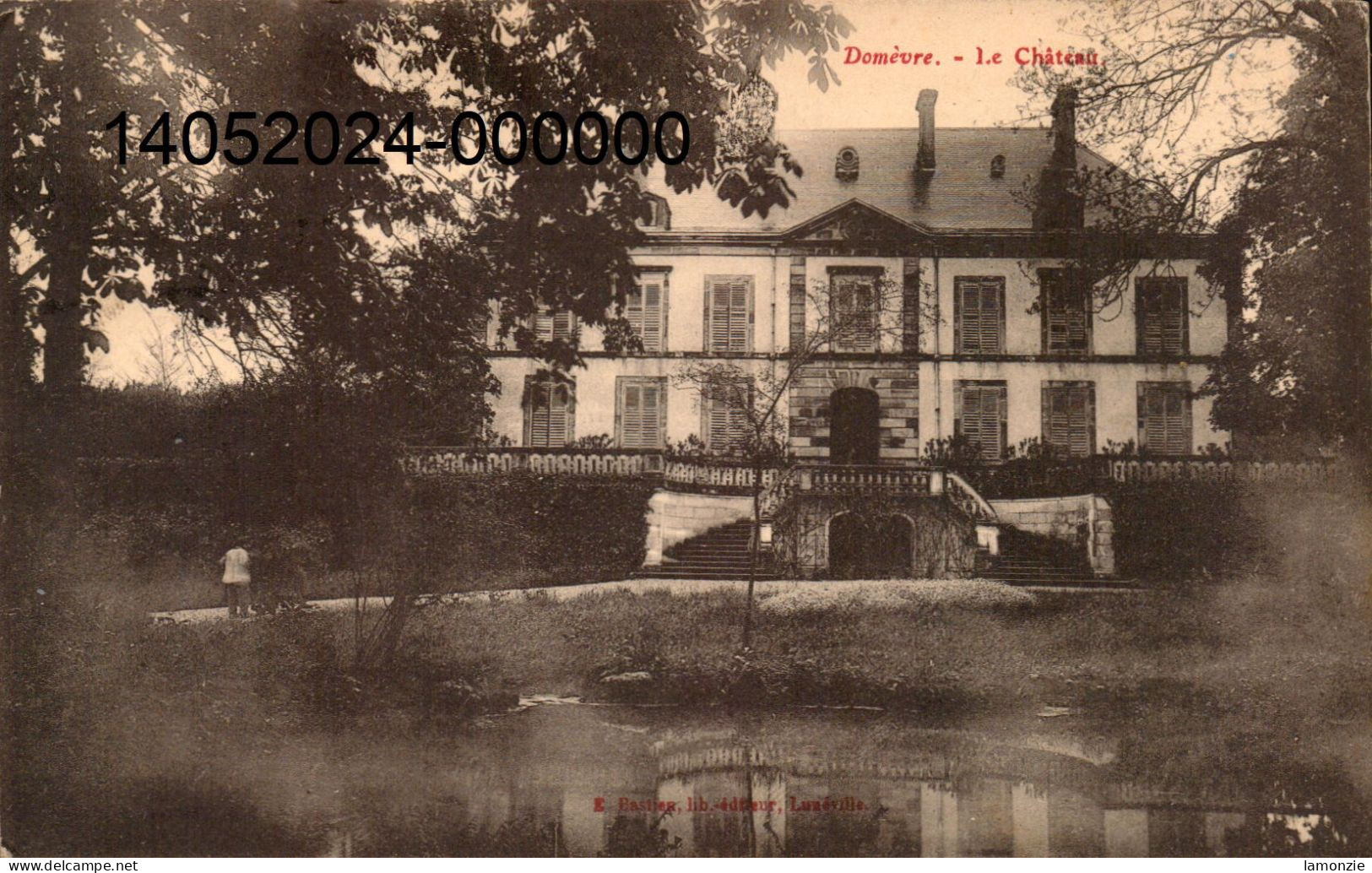 DOMÈVRE.  Cpa   -  Le Château.    (scans Recto-verso) - Andere & Zonder Classificatie