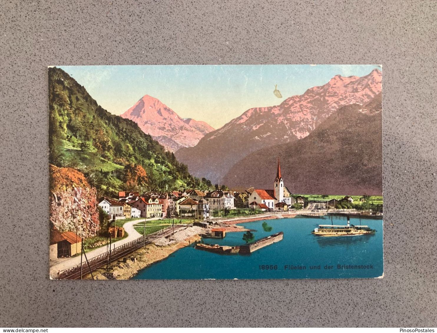 Fluelen Und Der Bristenstock Carte Postale Postcard - Flüelen