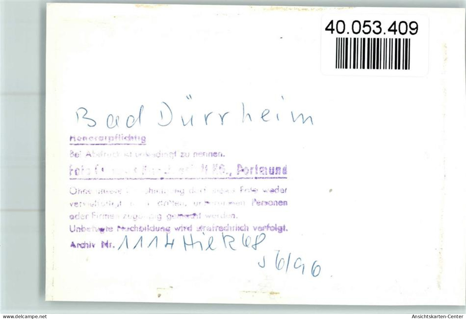 40053409 - Bad Duerrheim , Schwarzw - Bad Duerrheim