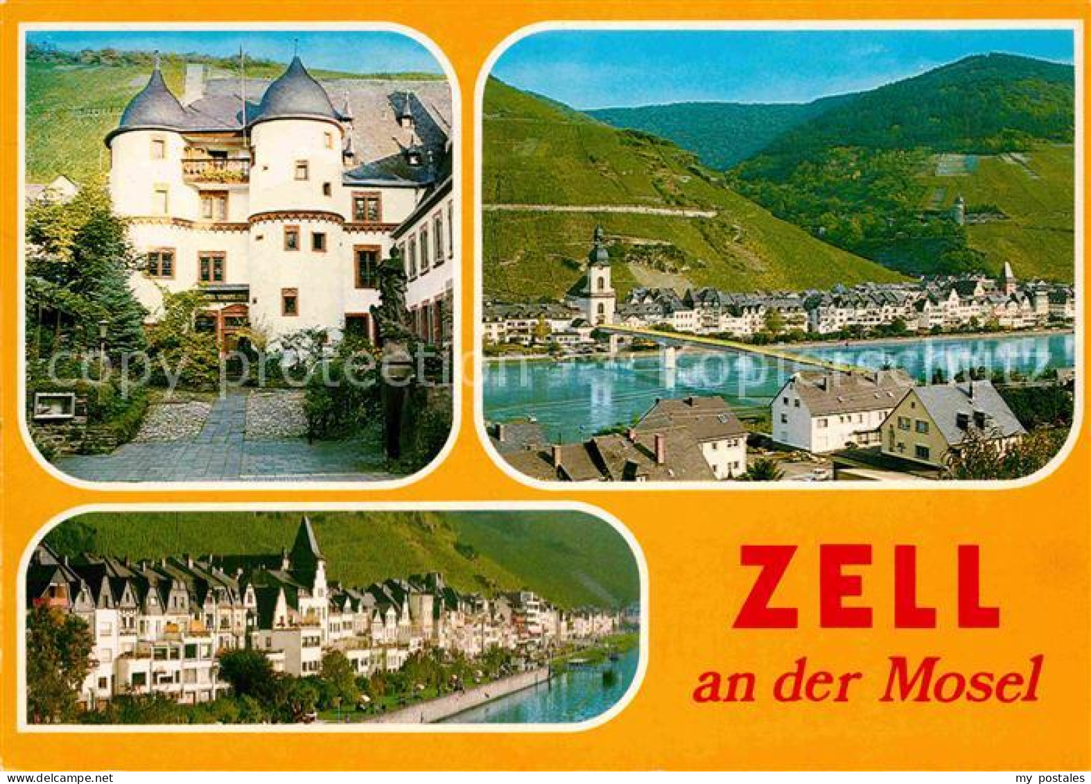 72767594 Zell Mosel Moselpartie Schloss Zell (Mosel) - Autres & Non Classés