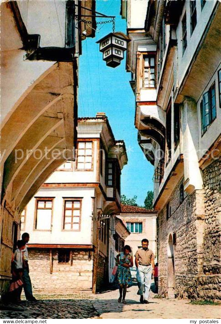 72767533 Ohrid Gasse In Der Altstadt Ohrid - North Macedonia