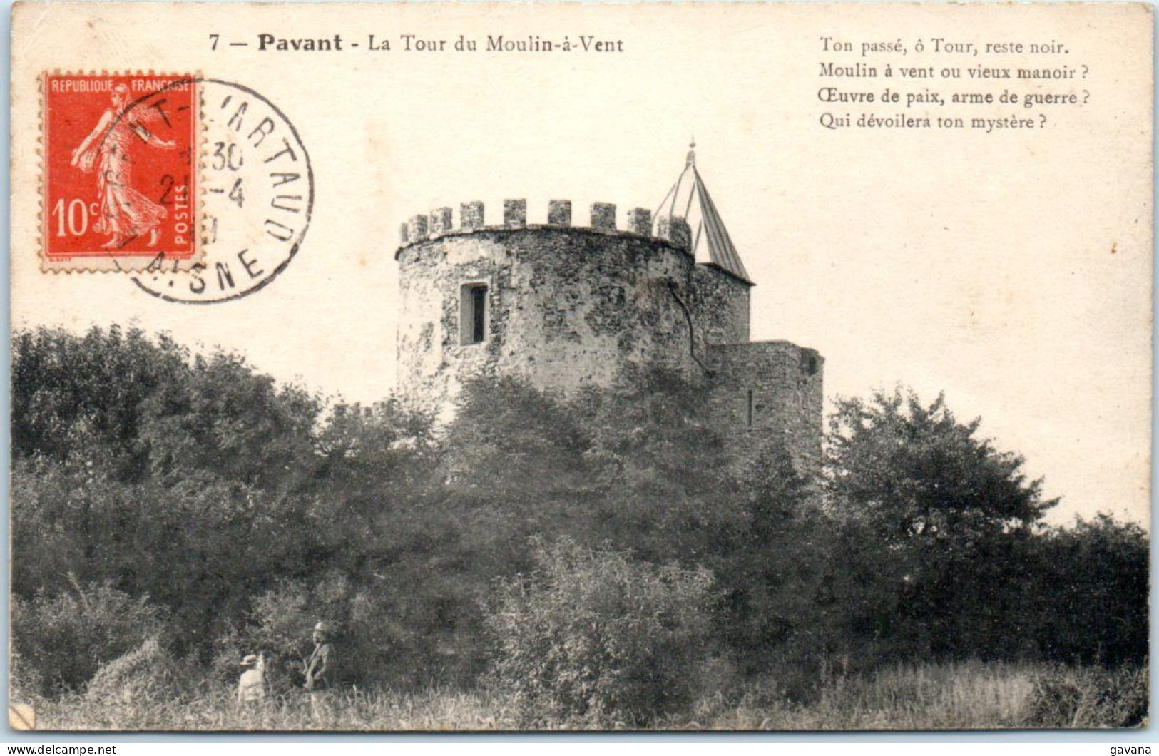 02 PAVANT - La Tour Du Moulin-à-Vent  - Other & Unclassified