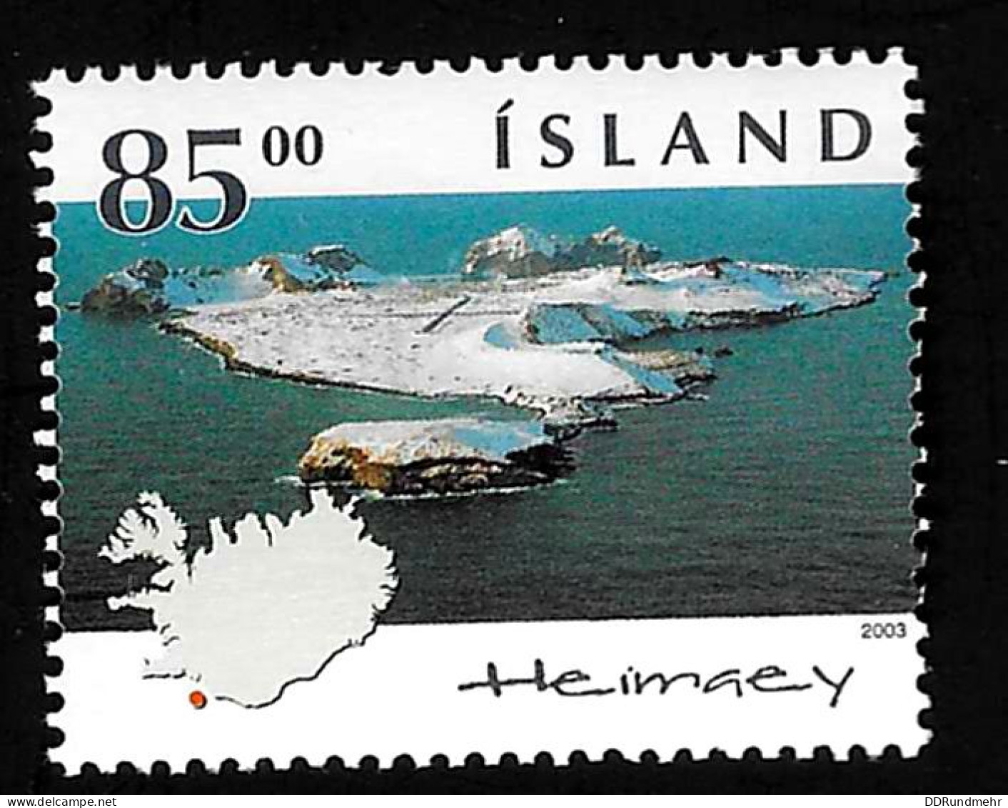 2003 Heimaey  Michel IS 1047 Stamp Number IS 1001 Yvert Et Tellier IS 975 Stanley Gibbons IS 1061 Xx MNH - Ungebraucht