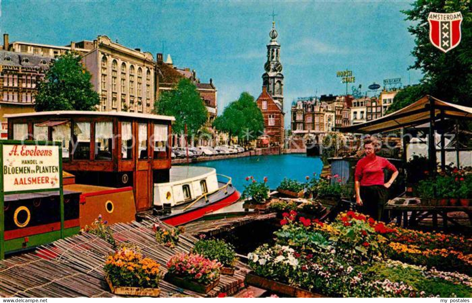 72767001 Amsterdam Niederlande Bloemenmarkt Singel Amsterdam - Other & Unclassified