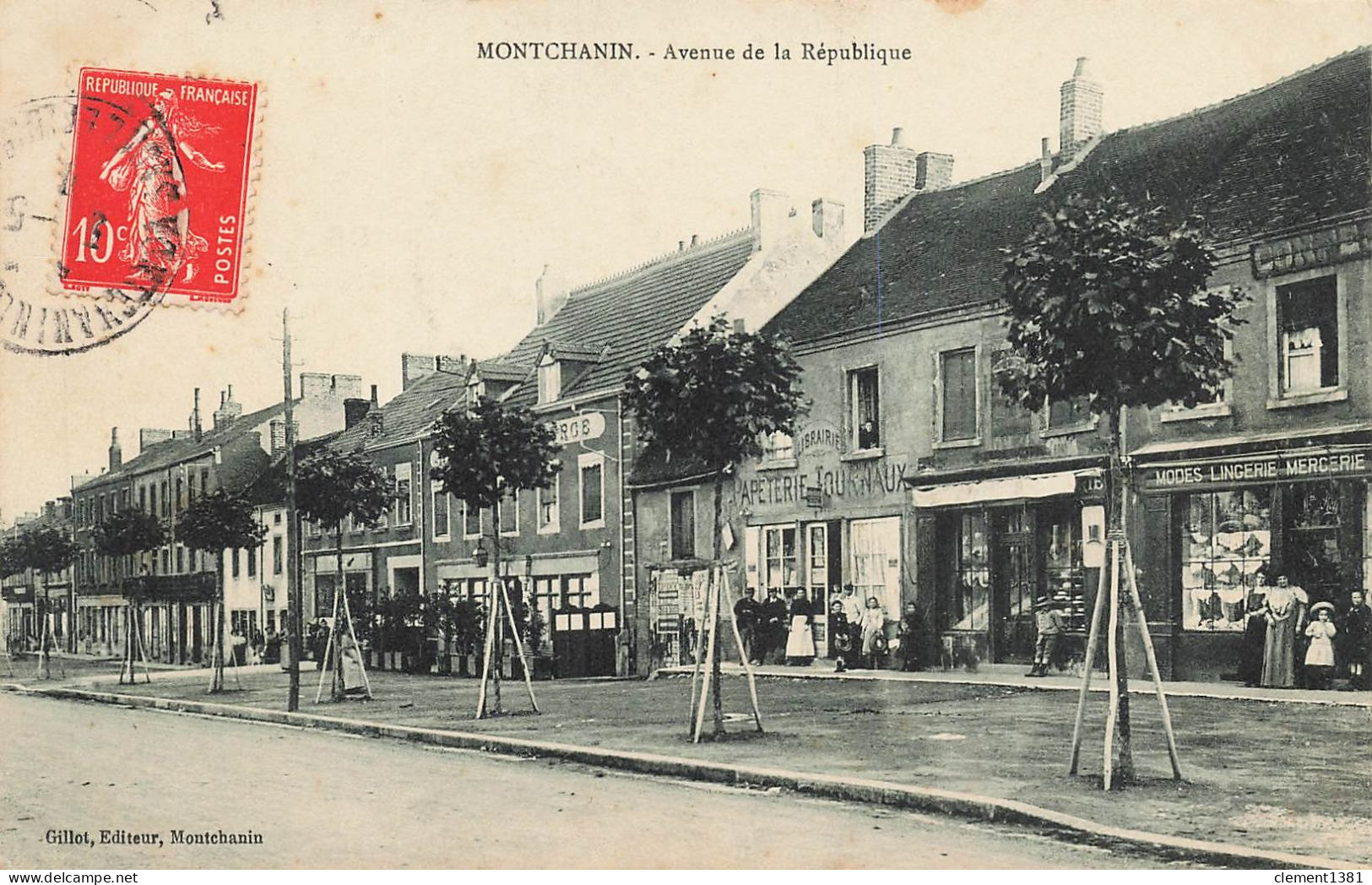 Montchanin Avenue De La Republique - Andere & Zonder Classificatie