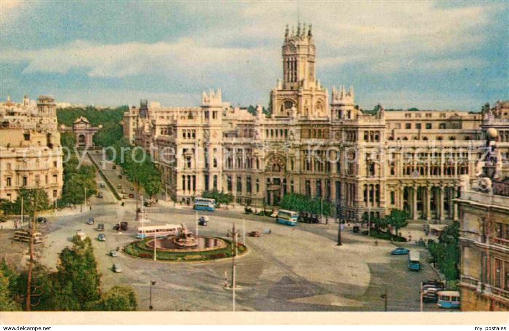 72766948 Madrid Spain Cibeles Y Casa De Correos Madrid - Altri & Non Classificati