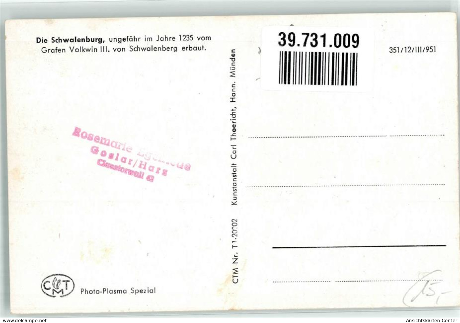 39731009 - Schieder-Schwalenberg - Sonstige & Ohne Zuordnung