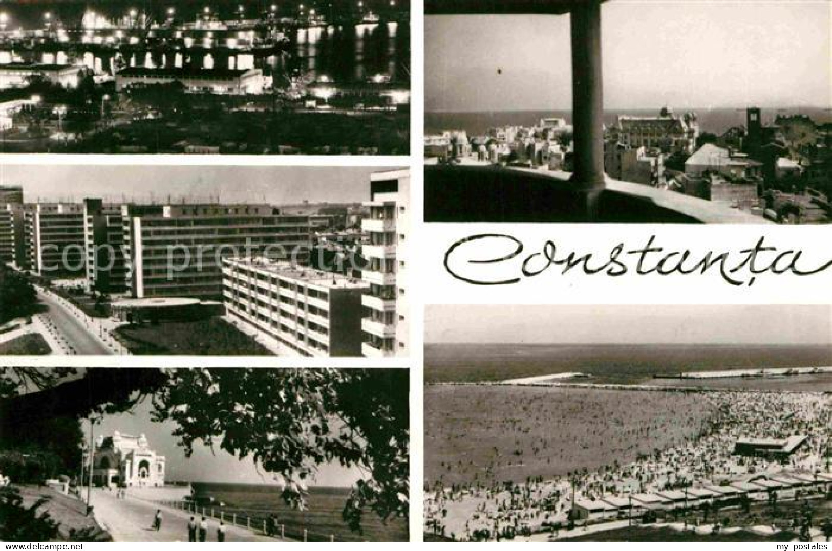 72766388 Constanta Teilansichten Hochhaeuser Strand Casino Uferpromenade Constan - Romania