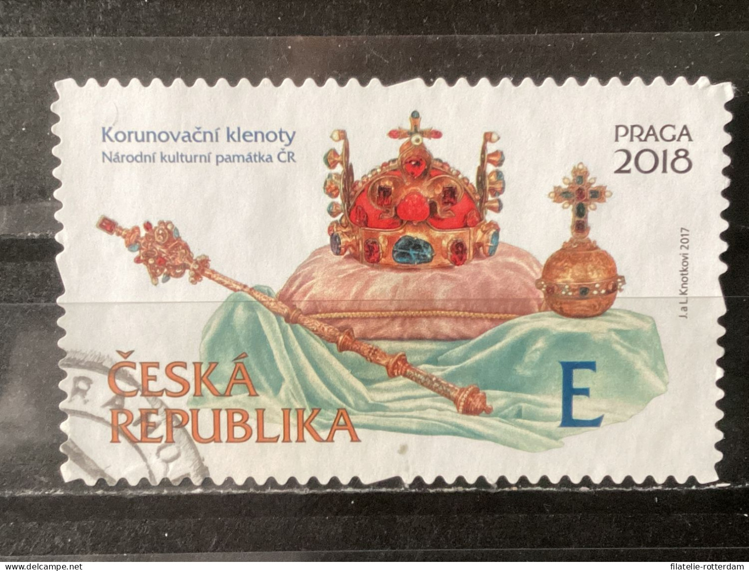 Czech Republic / Tsjechië - Crown Jewels (E) 2017 - Used Stamps