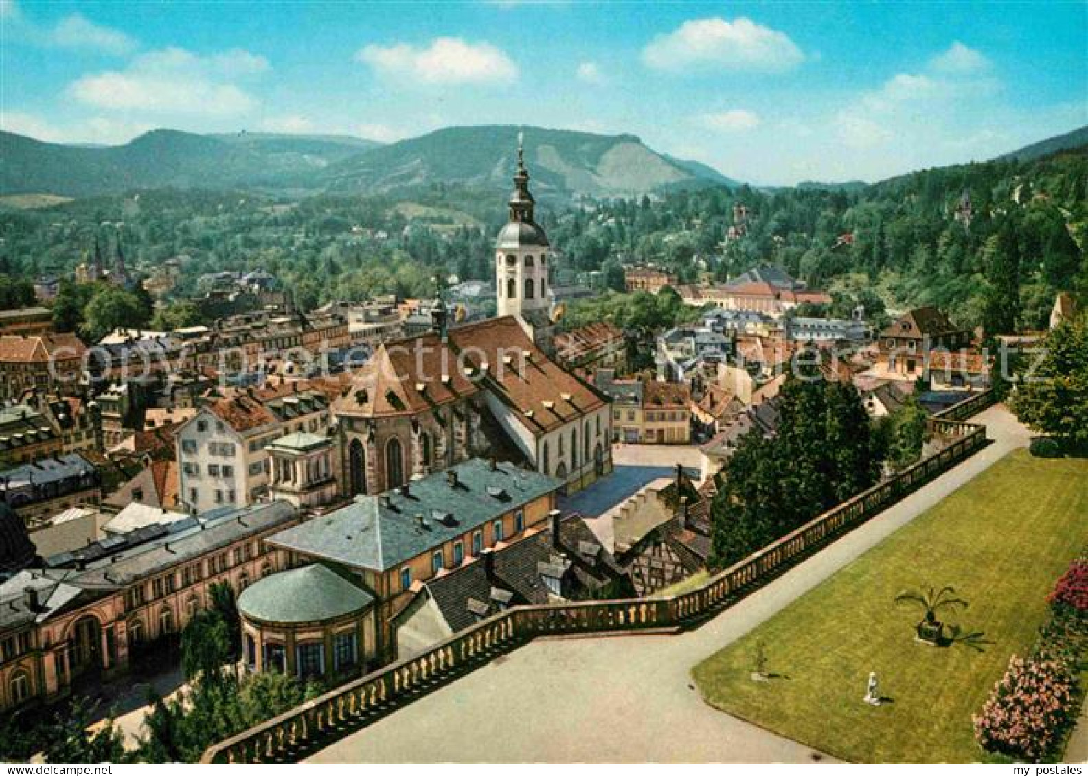 72765625 Baden-Baden Blick Vom Neuen Schloss Baden-Baden - Baden-Baden