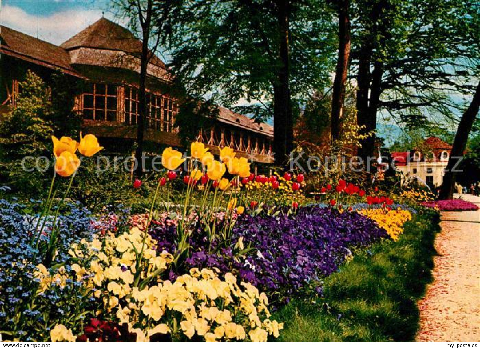 72765611 Bad Reichenhall Kurpark Mit Gradierhaus Und Wandelhalle Bad Reichenhall - Bad Reichenhall