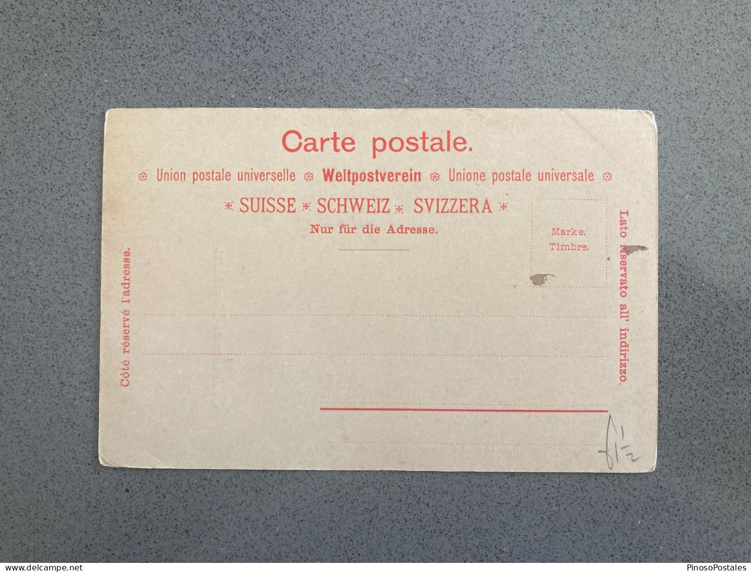 Souvenir De Neuchatel Carte Postale Postcard - Other & Unclassified