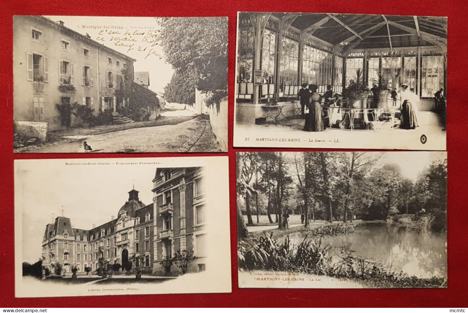 7 Cartes -  Martigny Les Bains  - ( 88 - Vosges ) - Andere & Zonder Classificatie