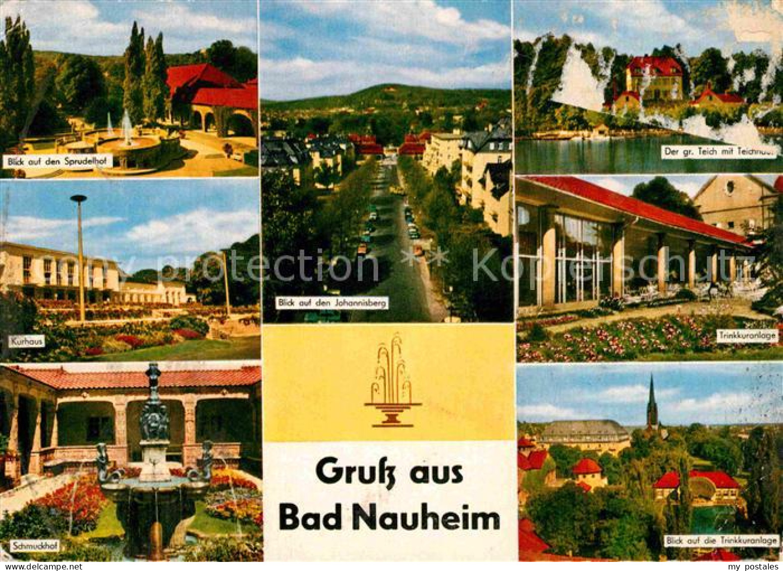 72765258 Bad Nauheim Sprudelhof Grosse Teich Trinkkuranlage Schmuckhof Kurhaus J - Bad Nauheim