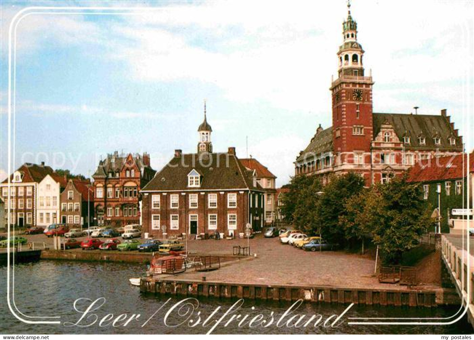 72765220 Leer Ostfriesland Hafen Rathaus Altstadt Leer (Ostfriesland) - Leer