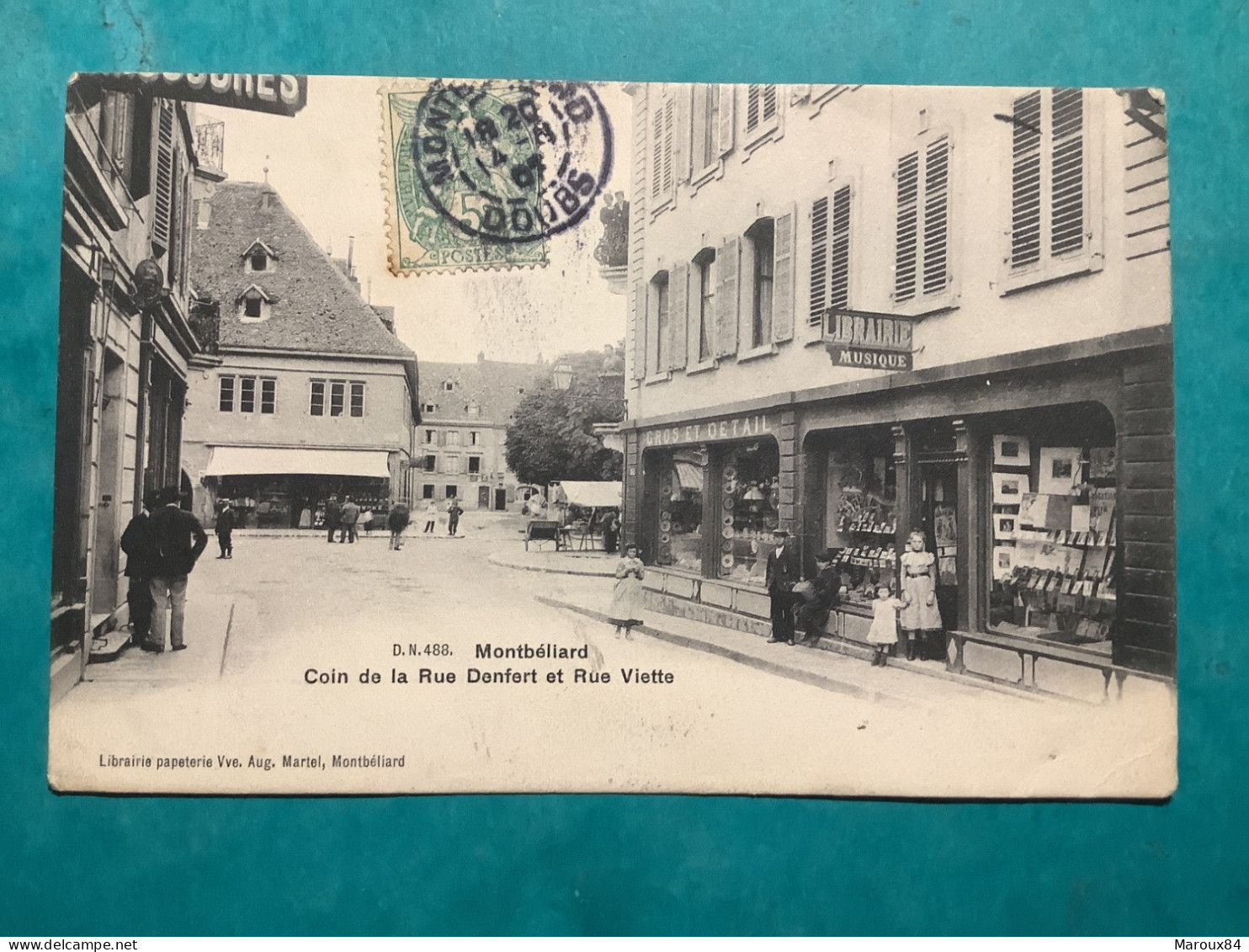 25/montbéliarde Coin De La Rue Denfert Et Rue Viette - Montbéliard