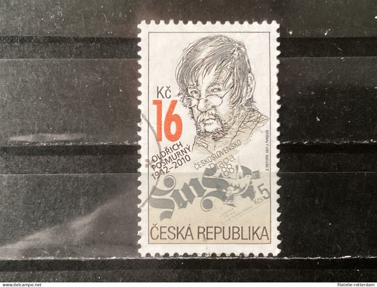 Czech Republic / Tsjechië - Czech Stamp Design (16) 2017 - Used Stamps