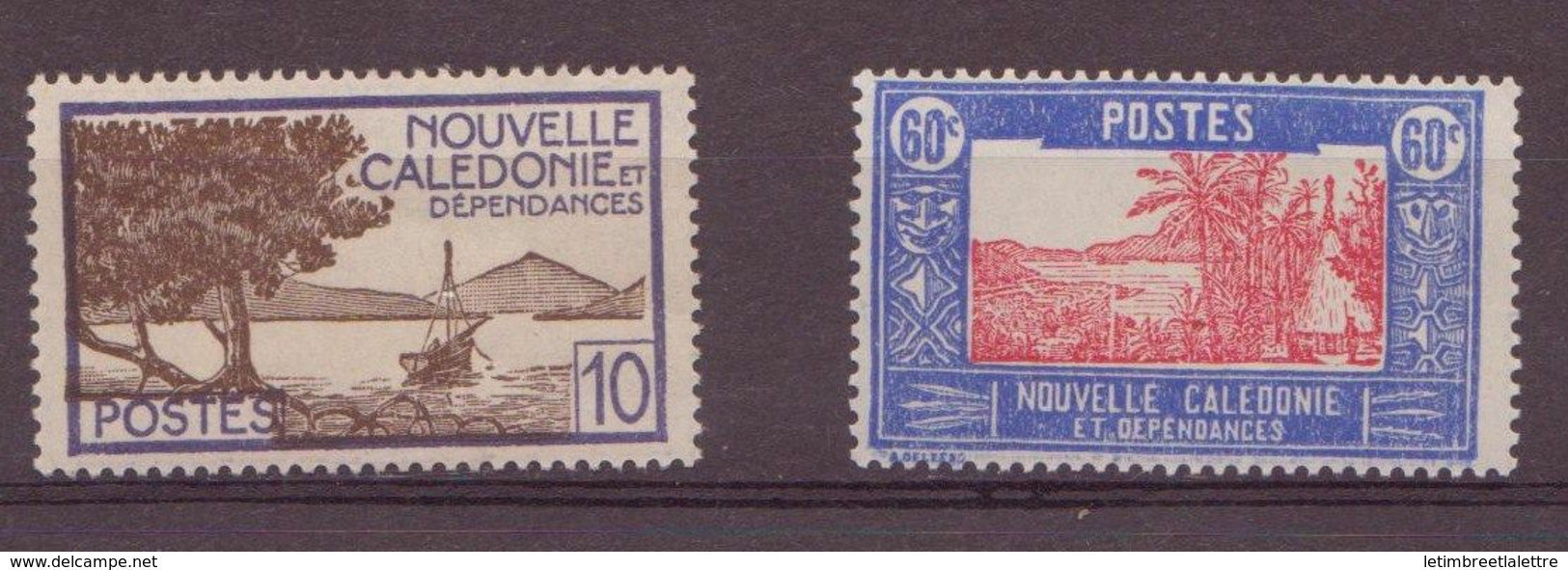 Nouvelle Calédonie - YT N° 244 Et 245 ** - Neuf Sans Charnière - Unused Stamps