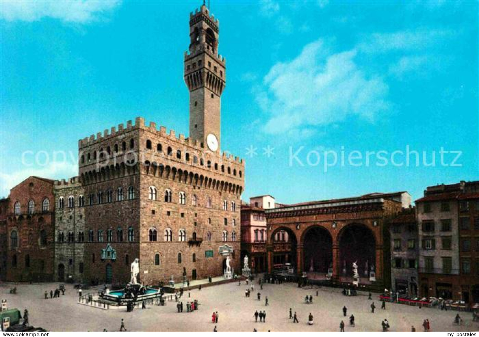 72765151 Firenze Florenz Piazza Della Signoria Palazzo Vecchio Monumento  - Sonstige & Ohne Zuordnung