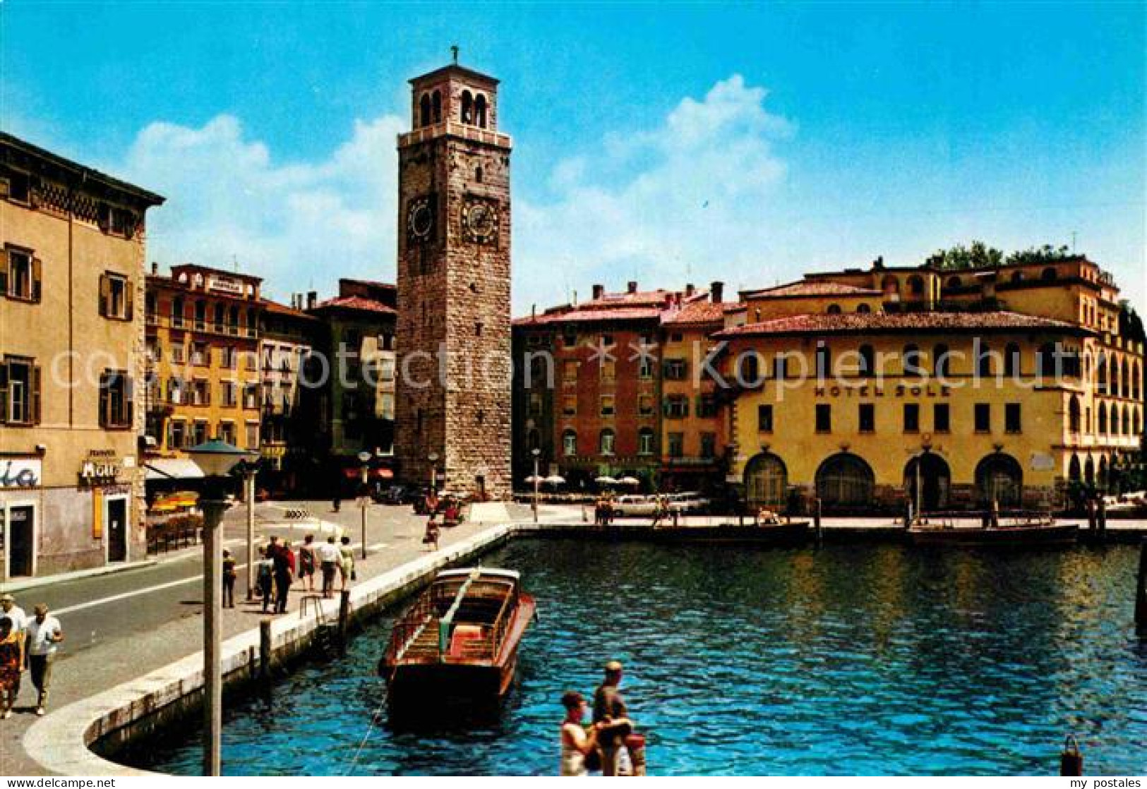72765147 Riva Del Garda Il Porto Hafen Turm Hotel Riva Del Garda - Sonstige & Ohne Zuordnung