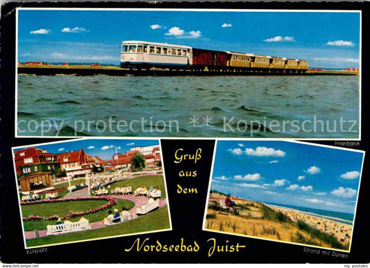 72764566 Juist Nordseebad Inselbahn Kurplatz Strand Juist - Juist