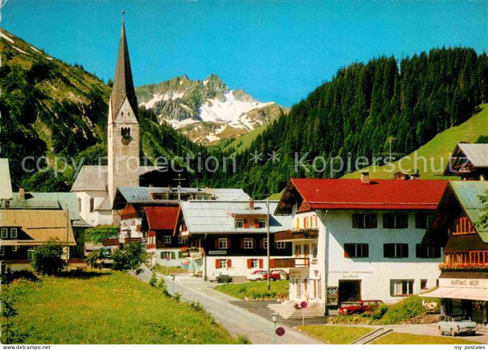 72764536 Mittelberg Kleinwalsertal Kirche Aepelspitze Oesterreich - Altri & Non Classificati