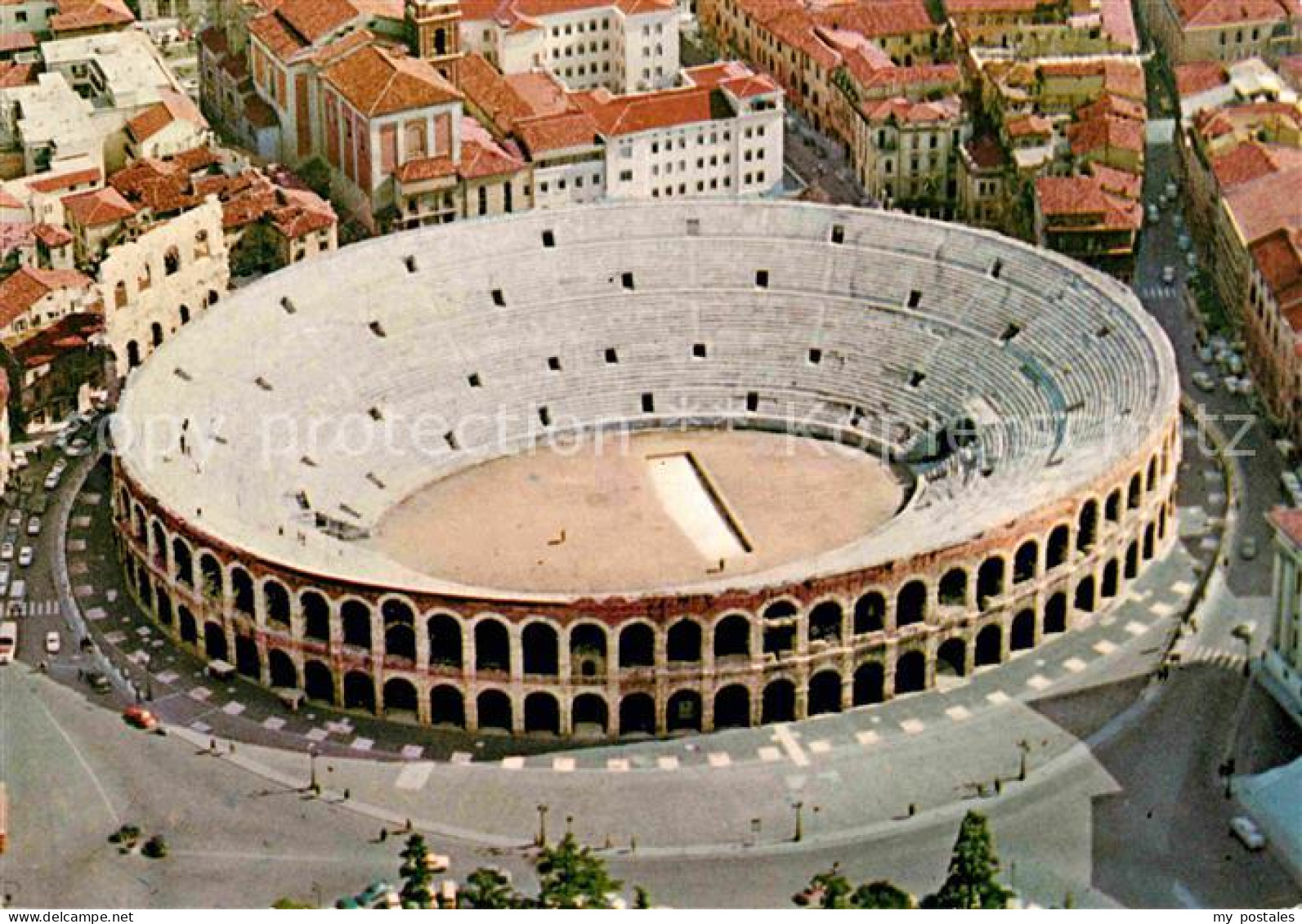 72764511 Verona Veneto Fliegeraufnahme Arena Verona - Andere & Zonder Classificatie