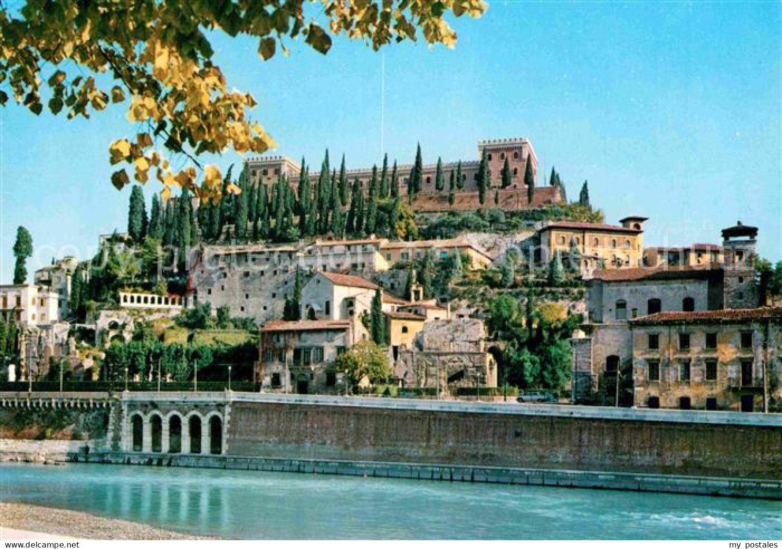 72764509 Verona Veneto Sankt Peter Schloss Verona - Andere & Zonder Classificatie