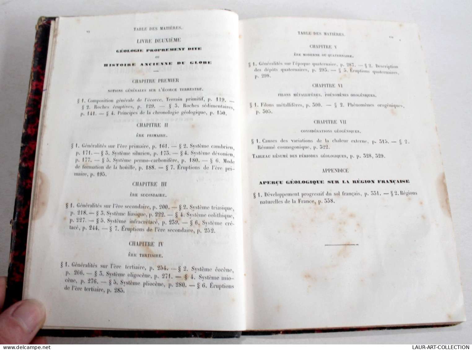 ABREGE DE GEOLOGIE Par ALBERT DE LAPPARENT + 126 GRAVURES + CARTE GEO 1886 SAVY / LIVRE ANCIEN XIXe SIECLE (2204.131) - Sciences