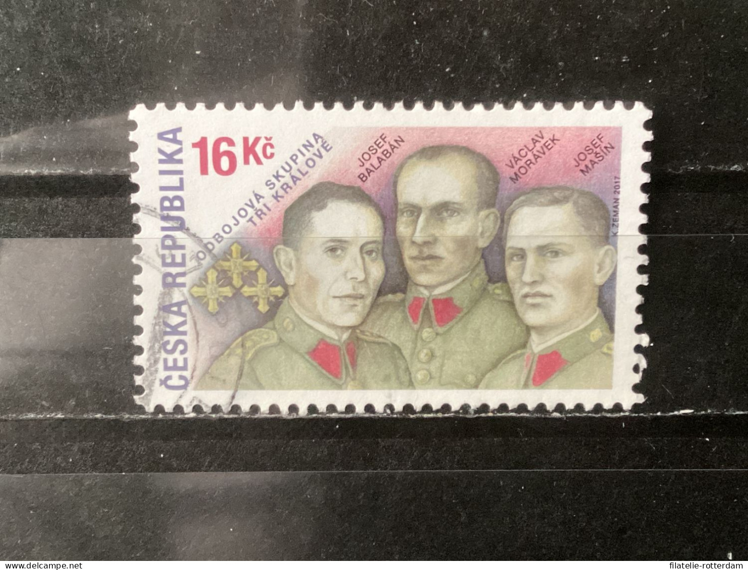 Czech Republic / Tsjechië - Anti-Nazi Group (16) 2017 - Used Stamps